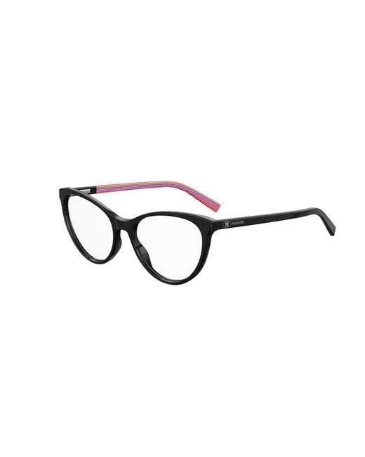 Missoni Black Mmi 0009 807 Optical Frames Acetate Cat Eye