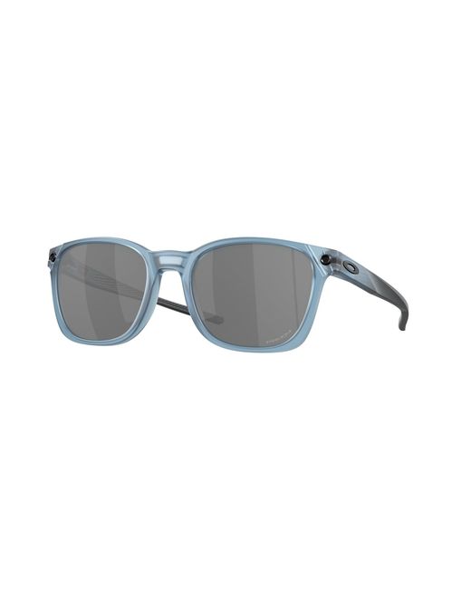 Oakley Black Oo9018 Ojector 901817 Sunglasses Plastic Squared Mirrored Prizm for men