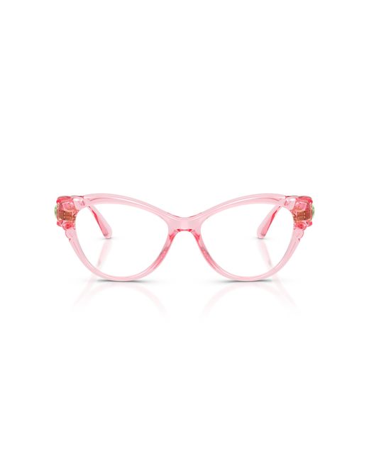 Swarovski Black Sk2057 1088 Optical Frames Injected Cat Eye Normal