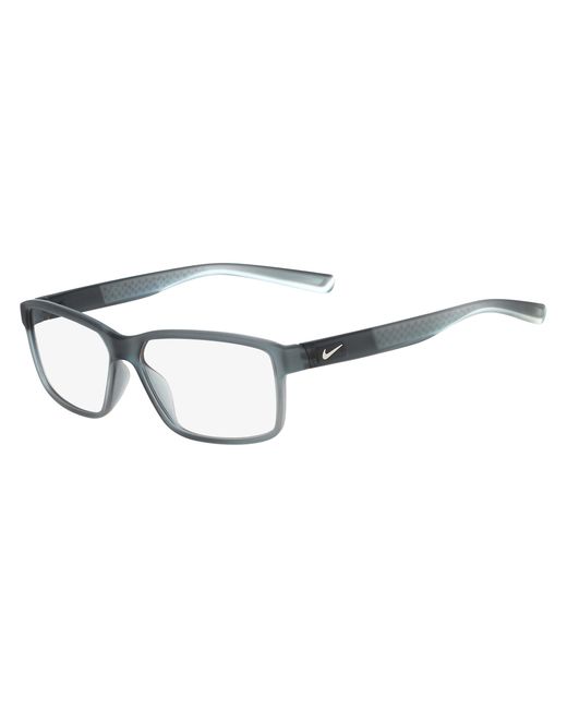 Nike Black 7092 068 Optical Frames Injected Squared Normal Photochromatic for men