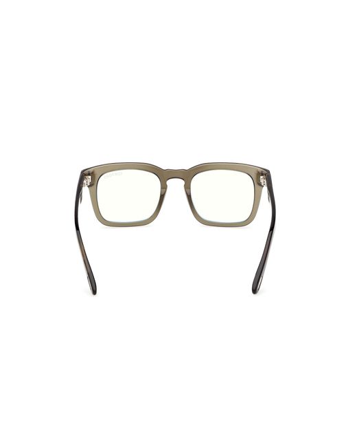 Tom Ford Black Ft6025-B 096 Optical Frames Acetate Squared Normal for men