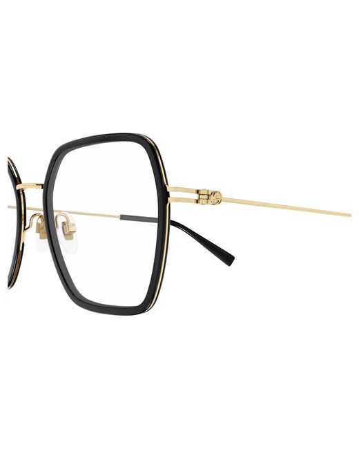 Gucci Black Gg1850O 001 Optical Frames Injected Transparent Squared