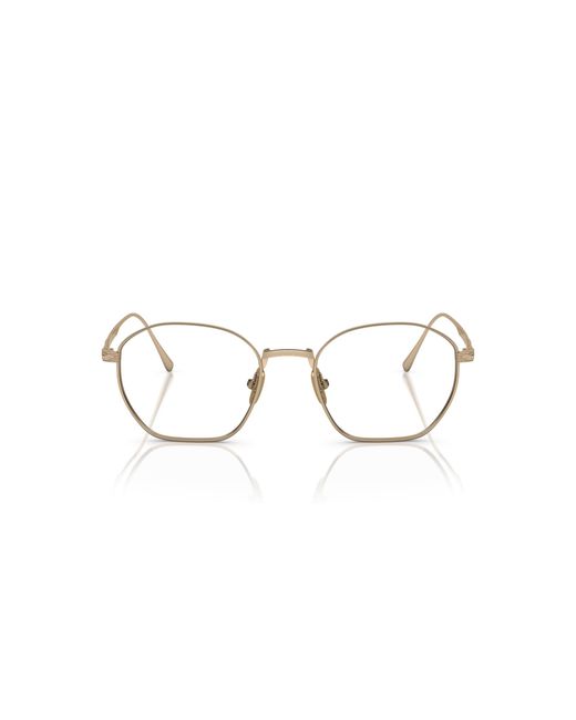 Persol Black Po5004Vt 8000 Optical Frames Titanium Geometric