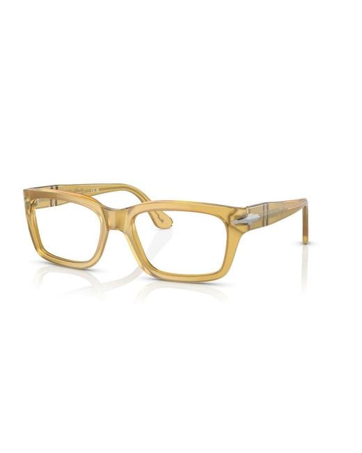 Persol Black Po3301V 204 Optical Frames Acetate Squared