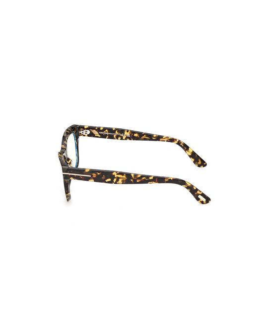 Tom Ford Black Ft6173-B 55 Optical Frames Acetate Squared Normal