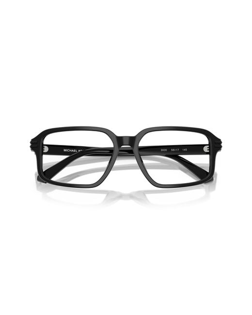 Michael Kors Black Mk4154U Pinecrest 3005 Optical Frames Acetate Geometric Normal for men