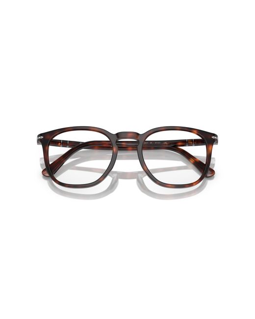 Persol Black Po3318V 24 Optical Frames Acetate Transparent Pantos Normal