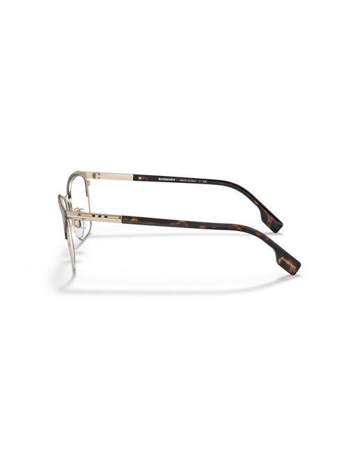 Burberry Black Be1362 Alma 1312 Optical Frames Steel Transparent Cat Eye Normal