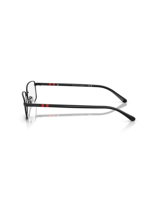 Polo Ralph Lauren Black Ph1235 9325 Optical Frames Metal Squared Normal for men