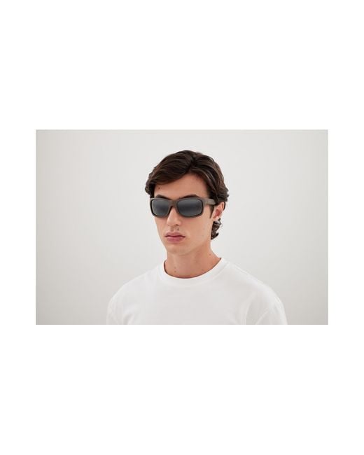 Maui Jim Black Mj0681S 004 Sunglasses Bio-Injected Squared for men