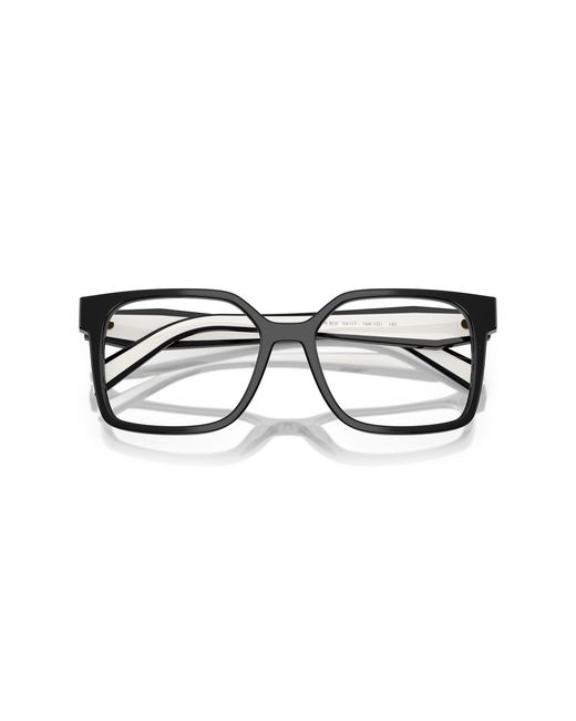 Prada Black Pr B03V 16K1O1 Optical Frames Acetate Squared Normal