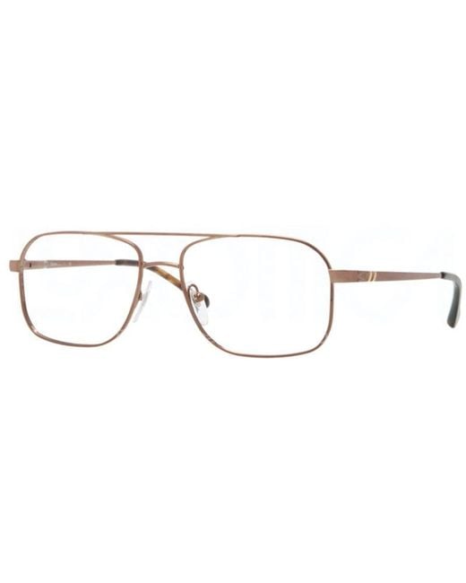 Sferoflex Black Sf2249 472 Optical Frames Metal Squared for men