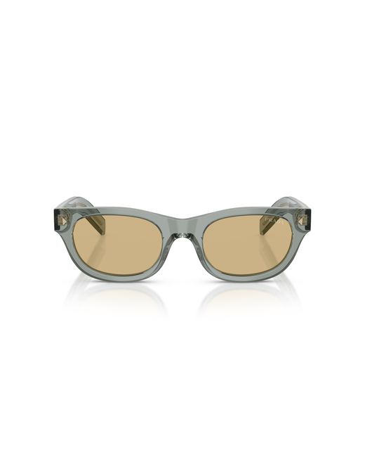 Prada Black Pr C09S 21J70R Sunglasses Acetate Cat Eye Normal for men