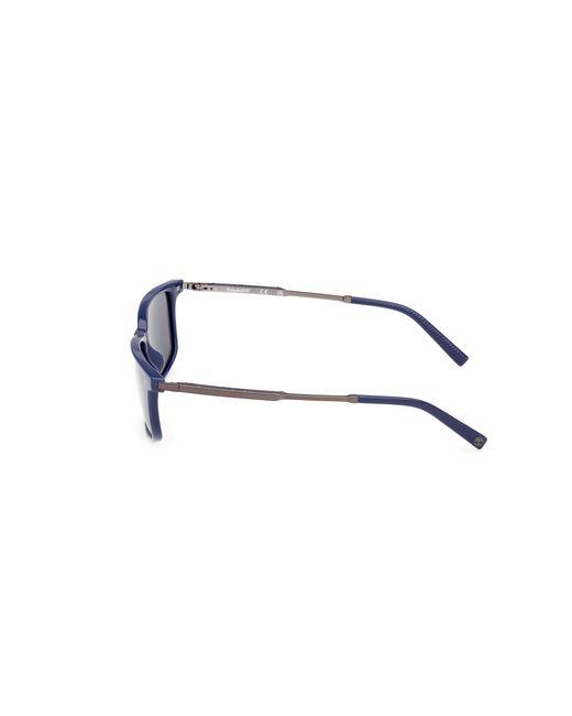 Timberland Black Tb00071 90D Sunglasses Injected Squared Polarized for men