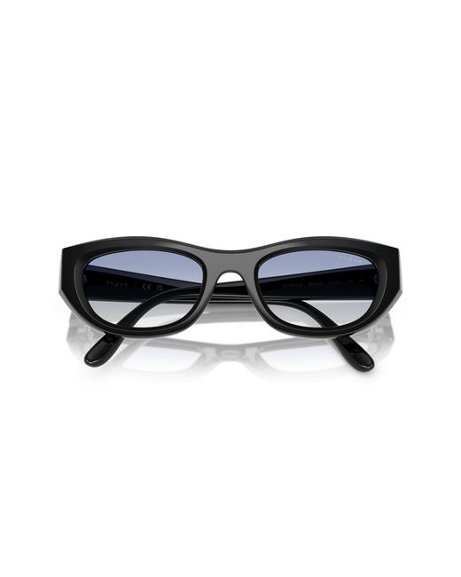Vogue Eyewear Black Vo5616S W44/19 Sunglasses Nylon Cat Eye Normal Shaded