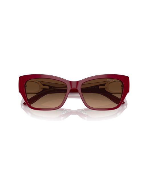 Ralph Lauren Black Rl8206U The Audrey 591274 Sunglasses Plastic Butterfly Shaded