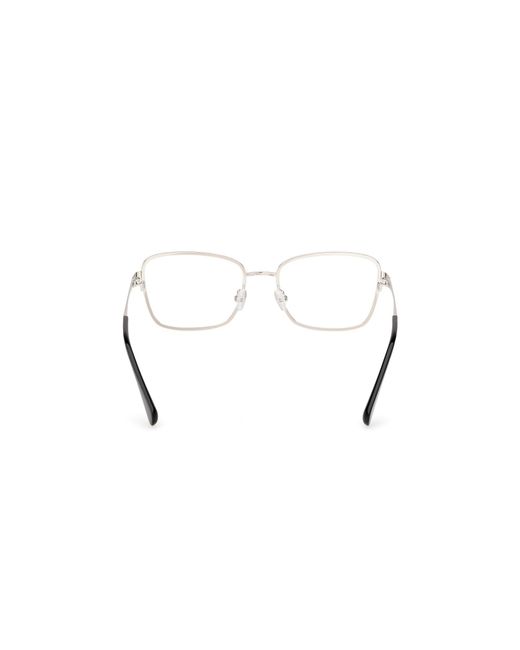 MAX&Co. Black Mo5197 016 Optical Frames Metal Squared Normal