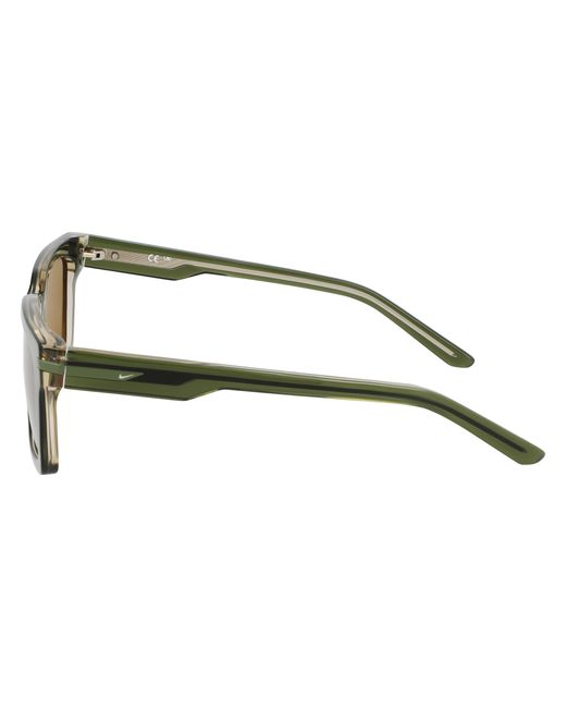 Nike Green Crescent I Ev24017 390 Sunglasses Acetate Squared Normal Photochromatic for men