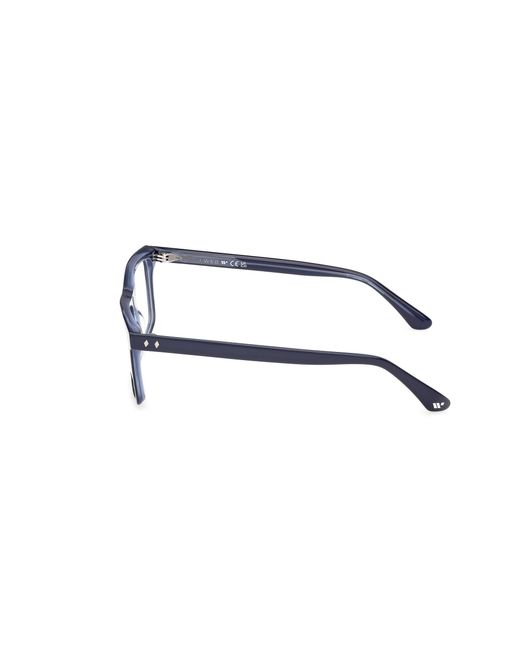 Web Black We5471 092 Optical Frames Acetate Squared Normal for men