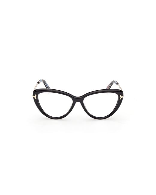 Emilio Pucci Black Ep5279 001 Optical Frames Acetate Butterfly Normal