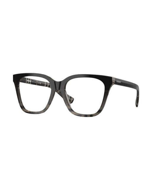 Burberry Black Be2438 4200 Optical Frames Acetate Squared Normal