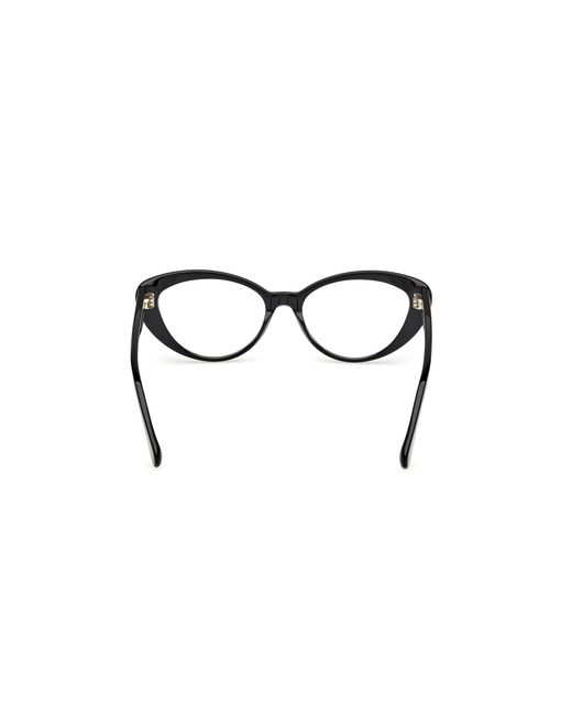 MAX&Co. Black Mo5188 001 Optical Frames Acetate Cat Eye Normal