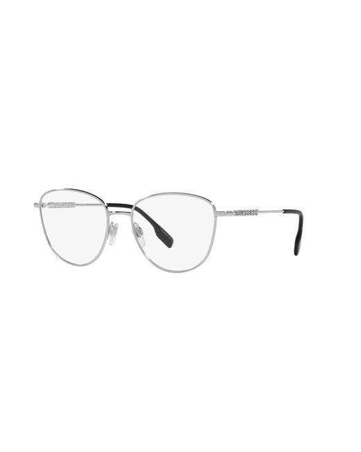 Burberry Black Be1376 Virginia 1005 Optical Frames Steel Pantos Normal