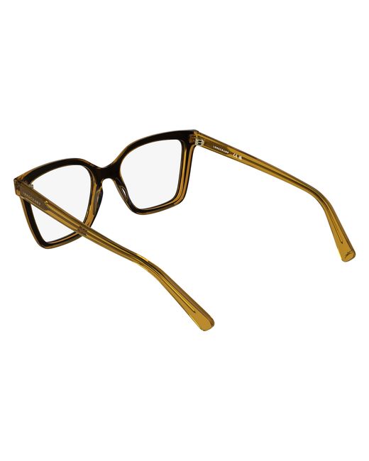 Longchamp Black Lo2795 014 Optical Frames Acetate Squared Normal