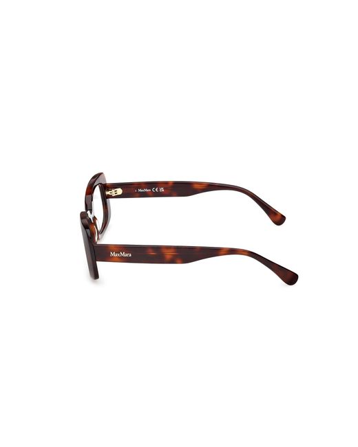 Max Mara Black Mm5233 052 Optical Frames Acetate Squared Normal