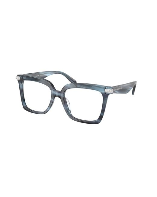 Michael Kors Black Mk4191Bu Exumas 4054 Optical Frames Acetate Transparent Squared Normal