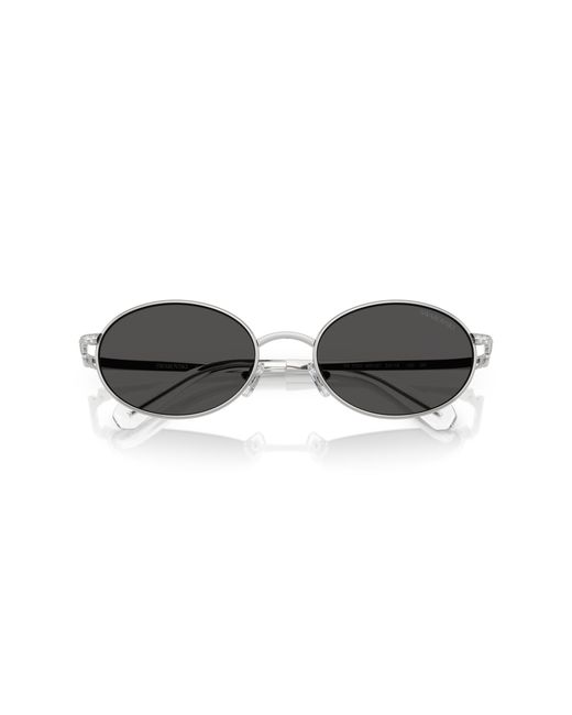Swarovski Black Sk7033 400187 Sunglasses Metal Round Normal