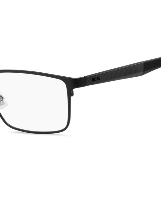 Boss Black Boss 1488 003 Optical Frames Metal Squared for men