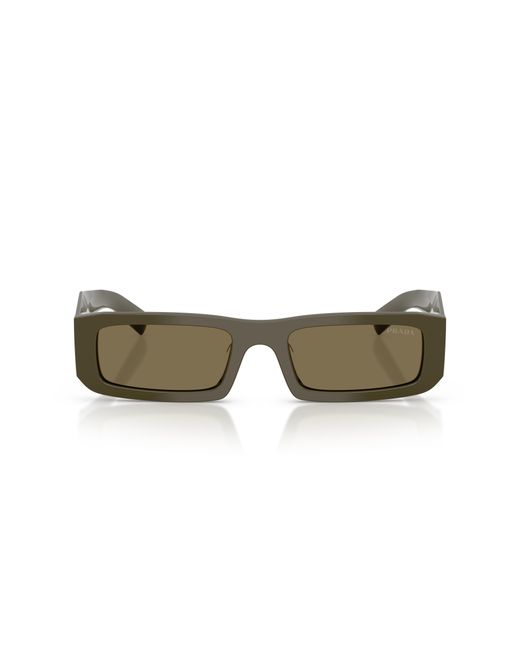 Prada Black Pr D09Sd 26J90F Sunglasses Acetate Squared Normal for men