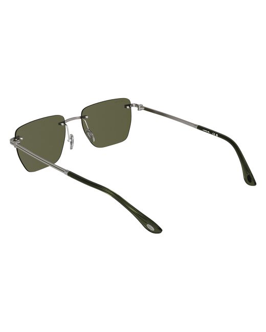 Lacoste Black L282S 033 Sunglasses Metal Squared Normal for men