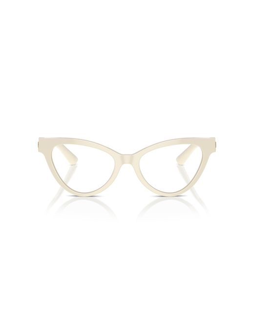 Dolce & Gabbana Black Dg3394 3312 Optical Frames Acetate Transparent Cat Eye Normal