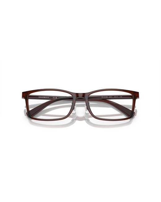 Emporio Armani Black Ea3145D 5374 Optical Frames Acetate Transparent Pillow Normal for men