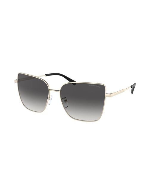 Michael Kors Black Mk1108 Bastia 10148G Sunglasses Metal Butterfly Shaded