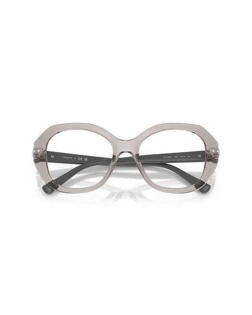 Vogue Eyewear Black Vo5705B 2726 Optical Frames Nylon Transparent Geometric Normal