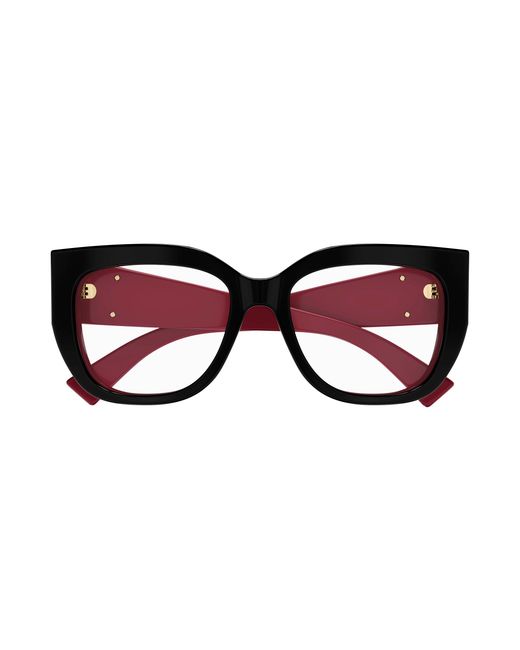 Gucci Black Gg1846O 003 Optical Frames Acetate Transparent Butterfly