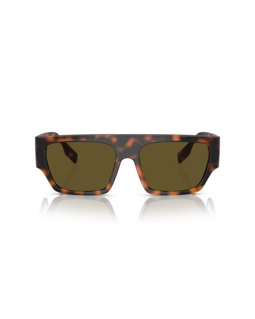 Burberry Green Be4397U Micah 300273 Sunglasses Injected Squared Normal for men
