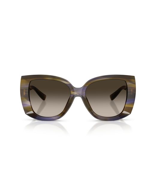 Dolce & Gabbana Black Dg4495 344713 Sunglasses Acetate Squared Normal Shaded