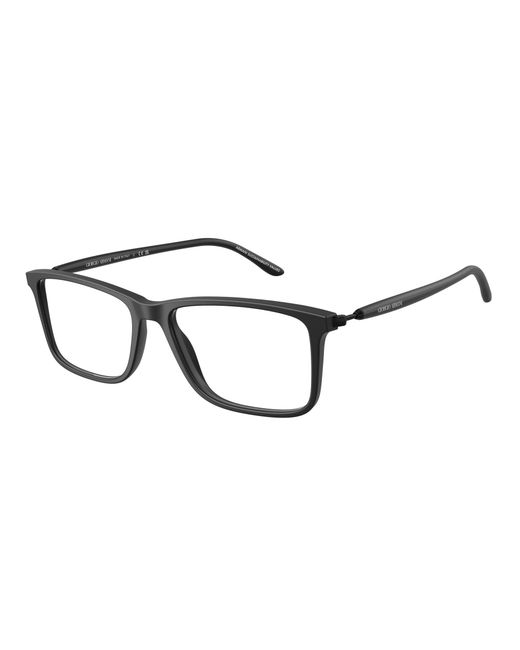 Giorgio Armani Black Ar7261 6167 Optical Frames Acetate Transparent Squared Normal for men