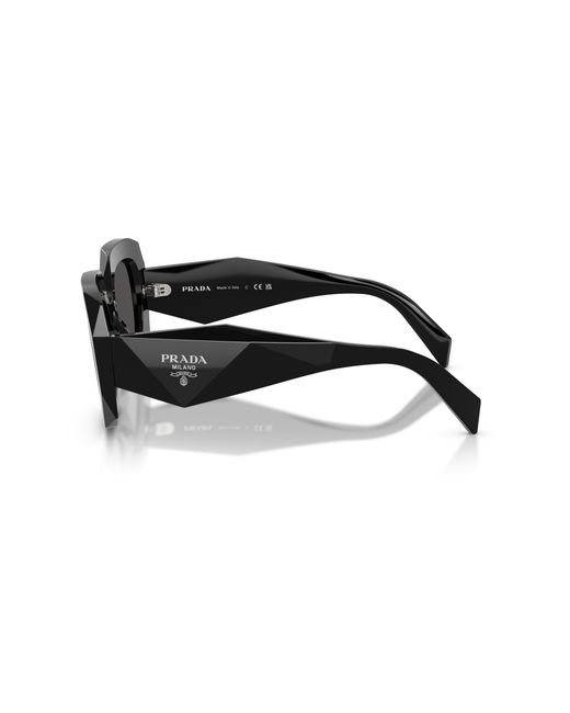Prada Black Pr B23S 16K08Z Sunglasses Acetate Squared Normal