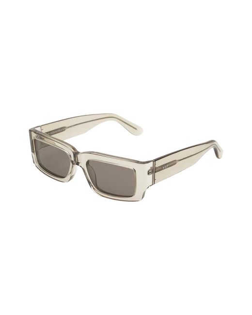 Retrosuperfuture Gray 4Mn Notte Nebbia Sunglasses Acetate Squared Normal
