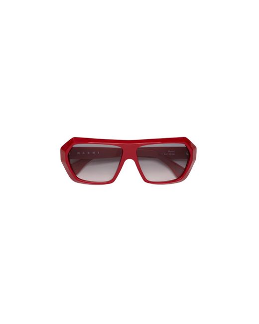 Marni Black Xa0 Dhazut Sunglasses Acetate Smoke Squared Normal Nuanced