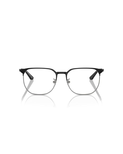 Emporio Armani Black Ea1158D 3001 Optical Frames Metal Pantos Normal for men