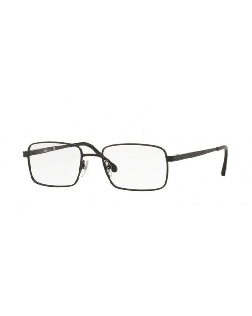 Sferoflex Black Sf2273 136 Optical Frames Metal Squared for men