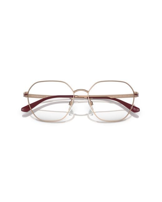Emporio Armani Black Ea1145D 3334 Optical Frames Metal Transparent Round Normal