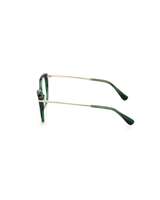 Max Mara Black Mm5007 098 Optical Frames Acetate Squared Normal