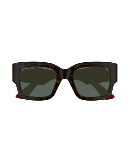 Gucci Black Gg1663S 002 Sunglasses Acetate Squared